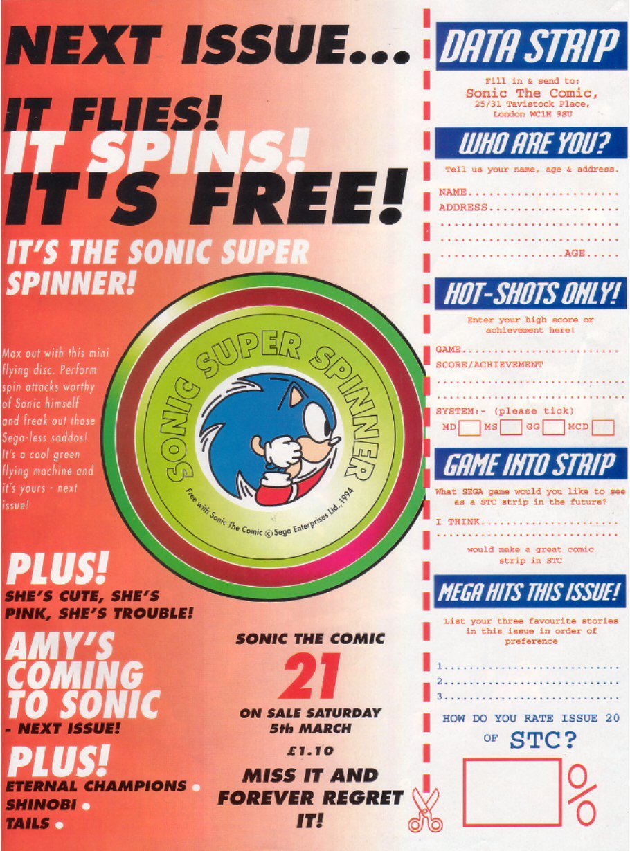 Sonic - The Comic Issue No. 020 Page 31